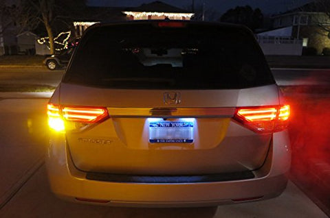 7440 7443 High Power White 80W CREE Projector LED For Backup Reverse Tail Parking Turn Signal Lights