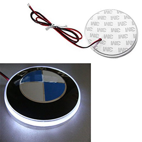 82mm Truck Hood Emblem LED Background Light lighting Kit For BMW 3 5 7 Series X3 X5 X6