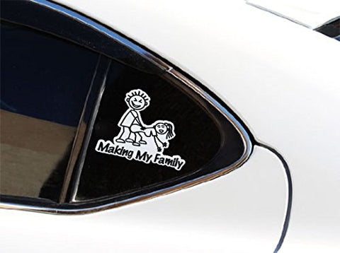 1x Making My Family Funny Illest Hellaflush Vinyl Decal Sticker Euro JDM Car Window