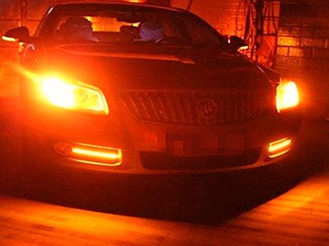 3157 White/Amber/Red Projector Lens 106-SMD LED Bulbs for Turn Signal Parking Corner Lights