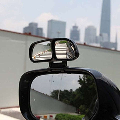 Blind Spot Mirror, 2 Pcs Square Stick On Rear View Convex Side Wide Angle with DUAL Adjustable Mirrors For Car Truck SUVs Motorcycle