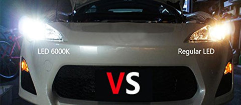 White CREE 60W H7 LED Conversion Kit Low Beam Headlight HID Bulbs 6000LM set