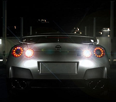 2x Super Bright Xenon White High Power Luxeon 100W 7440 7443 LED DRL Trun Signal Brake Tail Backup Reverse Lights