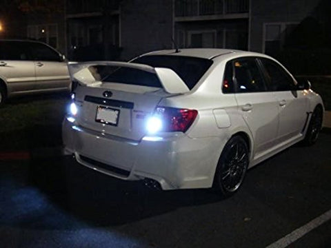 2x 7440 7443 10W 15-SMD Bright White LED Bulbs For Backup Reverse,Turn signal,Tail lights