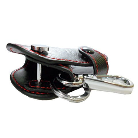 Genuine Leather Carbon Fiber Pattern Key Folding Fob Key Cover Audi Volkswagen Mazda Mercedes-Benz Nissan/Infiniti Kia/Hyundai