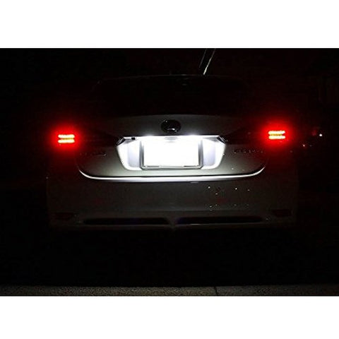HID White OEM Replace LED License Plate Lamps For Lexus IS300 GS300 GS400 GS430 ES300 ES330 RX330 RX350 Toyota Prius, etc