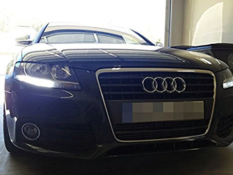 2x HID White Max High Power 100W CREE P13W LED Daytime Running Lights Bulbs For DRL Audi A4 Q5