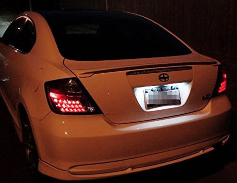 HID White OEM Replace LED License Plate Lamps For Lexus IS300 GS300 GS400 GS430 ES300 ES330 RX330 RX350 Toyota Prius, etc
