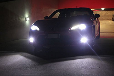 2x 9005 HB3 9145 H10 Luxeon LED Bright White LED Bulbs For DRL Daytime Running Light, Fog Light