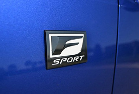 3D Metal F Sport Auto Emblem Body Trunk Lid sticker decal badge for Lexus GS200t IS200t CT200h ES300h ES350 GS F LS600h