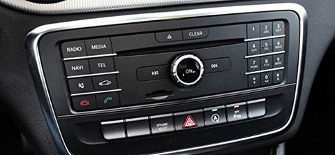Real Carbon Fiber Interior Trim Stickers For Mercedes Benz 2013-2017 CLA GLA