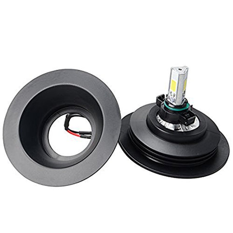 Rubber Housing Dust Seal Caps HID LED Light Aftermarket Headlamp Retrofit