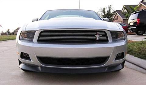 1x Front Bumper Lip Universal Splitter Chin Spoiler Racing Sporty Body Kit Trim (8ft)