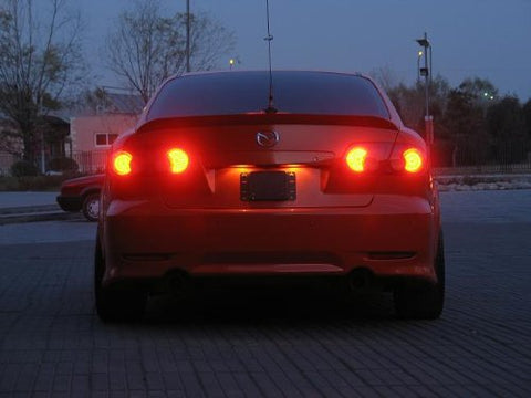 7440 7443 High Power White 80W CREE Projector LED For Backup Reverse Tail Parking Turn Signal Lights