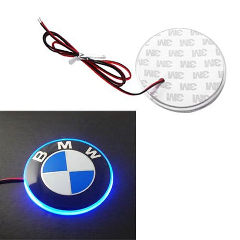 82mm Truck Hood Emblem LED Background Light lighting Kit For BMW 3 5 7 Series X3 X5 X6