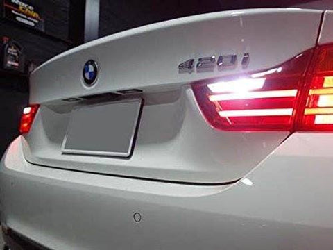 (2) Error Free White High Power T15 LED Bulbs For Back up Reverse Lights 912 921 T10