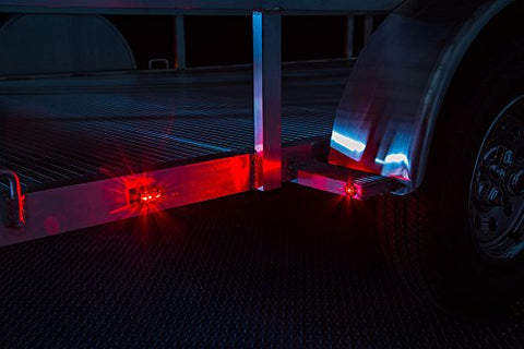 2x Universal 12V 24V Lamp 12-LED Truck UTE SUV Lorry Side Marker Light