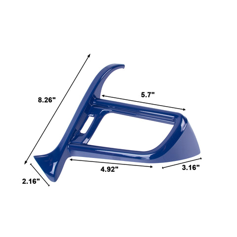 1PC Blue Left Side Air Vent Outlet Frame Cover Decor For Toyota Camry 2018-2024