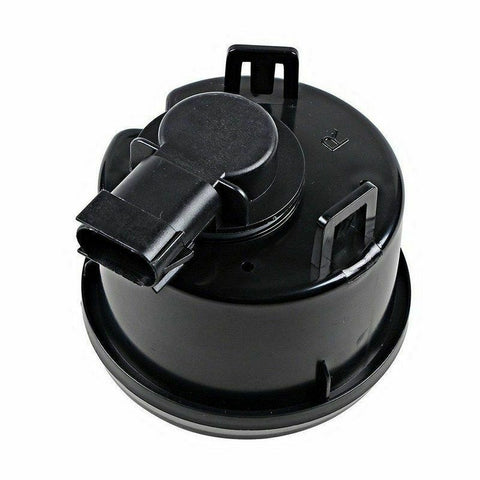 2pcs Round / Square Style LED Turn Signal Front Grill Side Marker Light Smoked Lens for Jeep Wrangler JK 2007-2017