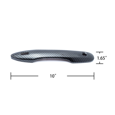 4pcs Carbon Fiber Pattern Car Door Handle Cover Protector Trim for Toyota Camry Corolla Prius Avalon 2016-2019 2022 2023 2024