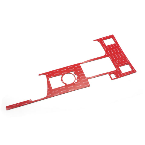 2pcs Carbon Fiber Car Gear Shift Knob Console Panel Trim Frame Cover for Lexus IS250 IS350 2014-2018