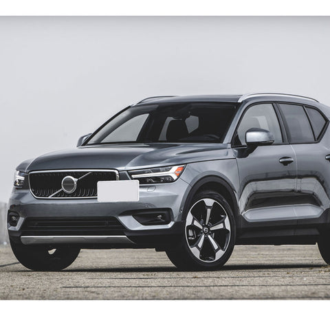 JDM Aluminum Bumper Tow Hook License Plate Mount Bracket for Volvo XC90 S90 2015-up