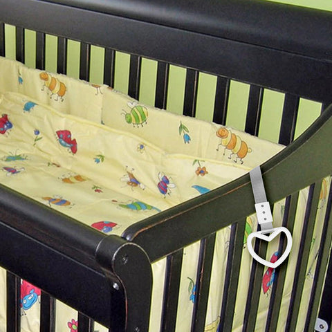 White Tsurikawa Handle Ring Heart Shaped Japanese Car Warning Loop Decoration