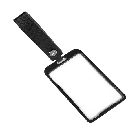 Black Aluminum w/Keychain Key Card Holder Protector For Tesla Model 3, Y, S, X