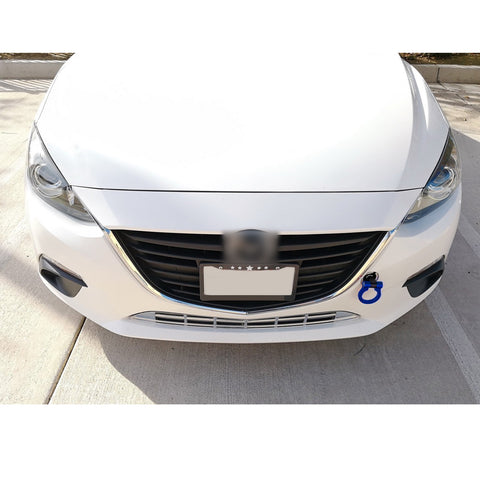 Blue Track Racing Style Anodized Aluminum Tow Hook For Cadillac XLR 2006-2009