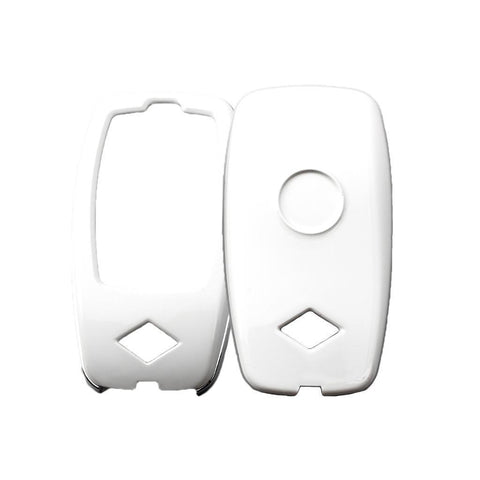 Carbon Fiber Pattern/ Glossy Black/ Glossy Red/ Glossy White Key FOB Hard Cover Shell Case for Mercedes 2017+ E300 E400 S63 AMG GLK GLA