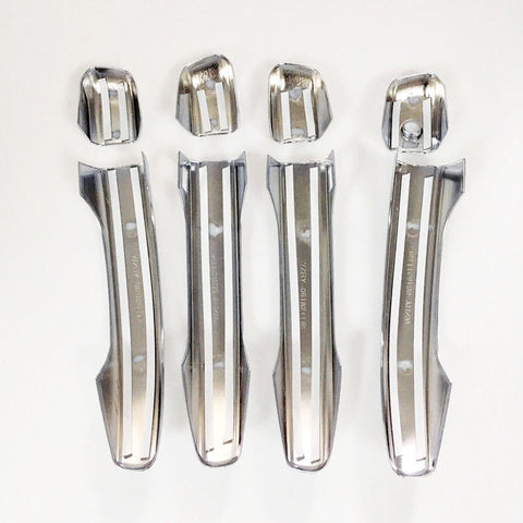 Chrome ABS Car Door Handle Cover Protector Decor Sticker Trim for Honda Accord 10th 2018
