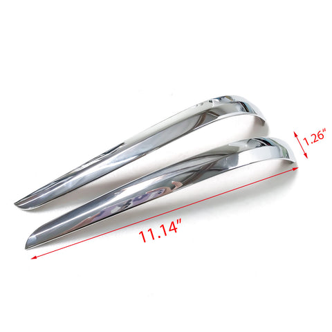 2pcs ABS Chrome Car Side Mirror Trim Rearview Mirror Protective Strip for Toyota Camry 2018-2024