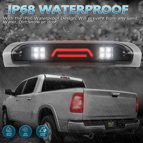 For 2003-09 Dodge Ram 2500 3500 LED Third 3rd Brake Light High Mount Cargo Lamp
