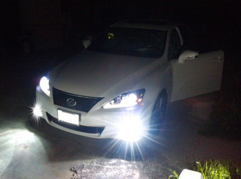 9006 HB4 High Power Fog Driving Light 6000K White COB LED Bulbs Lamp 6000LM