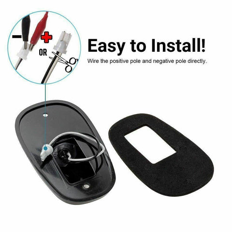 Cab Marker Light - 5 x Amber Smoked Lens LED Clearance Lamp Roof Rooftop Driving Light with Wiring Harness for Dodge RAM 1500