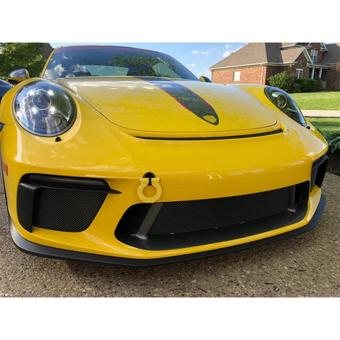 Gold Track Racing Style Aluminum Tow Hook For Porsche Carrera 911 991 2014-up