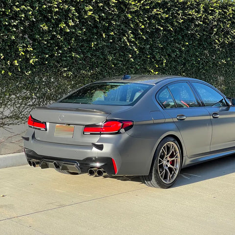 2Pcs Black Devil Bull Horn Antenna Roof Stickers Decor For Car Front Rear Bumper