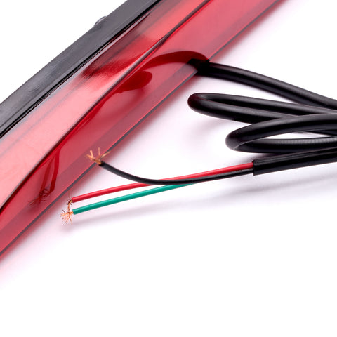 LED Brake Tail Light Rear Bumper Reflector for Honda Civic TYPE R Hatchback 2017 2018