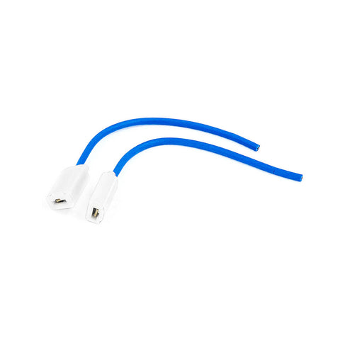 2pcs H1 Ceramic Plug Headlight Wiring Harness, Female Socket Connector Extension Pigtail