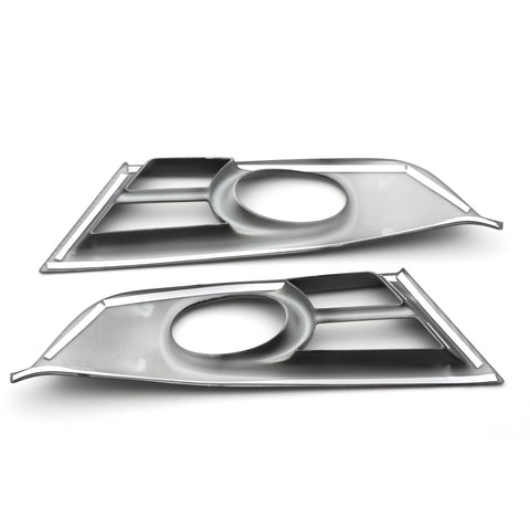 for Honda CRV CR-V 2017 2018 2019 Front Fog Light Cover Trim, ABS Carbon Fiber Front Bumper Fog Lamp Frame Bezel Molding