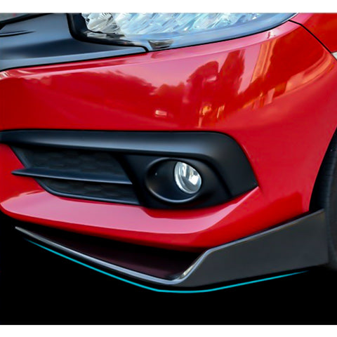 2pcs Car Front Bumper Lower Lip Splitter Diffuser Chin Spoiler Canard Deflector Universal