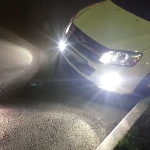 COB H3 LED Fog Driving Light Bulbs Conversion Kit 6000K White 60W High Power