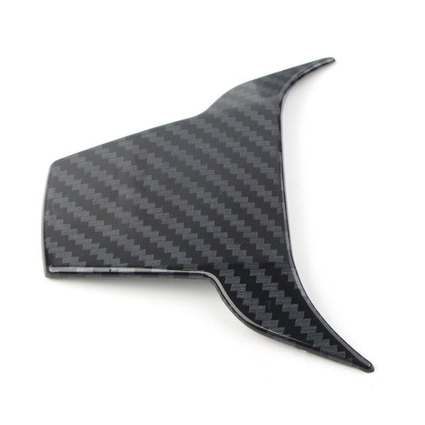 Carbon Fiber Pattern Steering Wheel Lip Frame Cover For Honda Civic 2016-2021,CRV 2017-2022