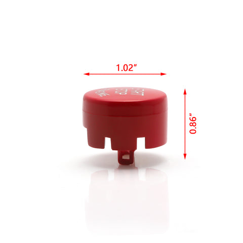 Red Car Engine Start Stop Switch Push Button Cover for BMW F30 F10 F15 F25 F48 X1 X3 X4 X5 X6 (F Class with OFF Button)
