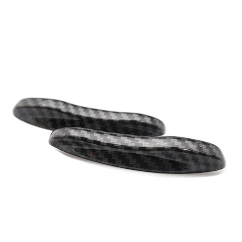 Carbon Fiber Texture Key Fob Case Glossy Cover Key Protector Holder for Porsche Panamera 2017+ Cayenne 2019+