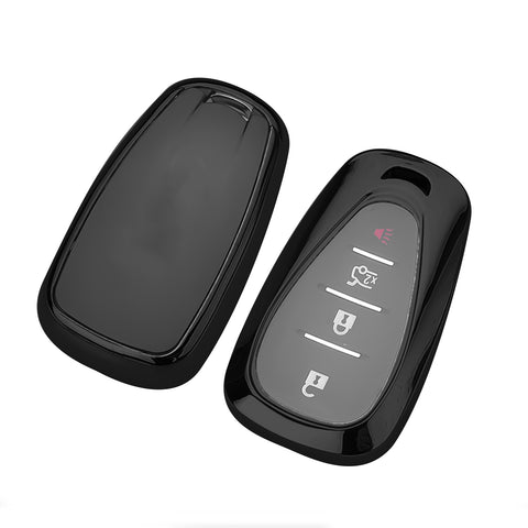 1X Keyless Remote Soft TPU Key Fob Cover Case For Chevy Camaro Malibu Cruze Spark Volt Bolt