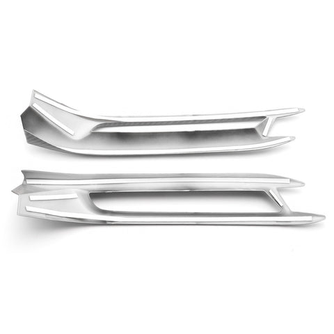 Carbon Fiber Pattern Front Fog Light Lamp Cover Molding Trim fit for compatible with Honda Accord 2018 2019 2020, 2PCS