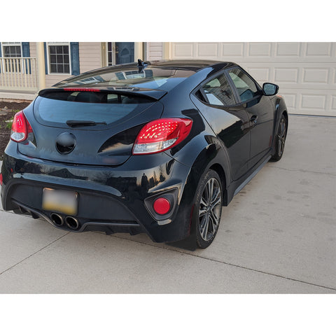 4PCS Front&Rear Black Universal Mud Flaps Splash Guards Fender Mudflap Mudguards