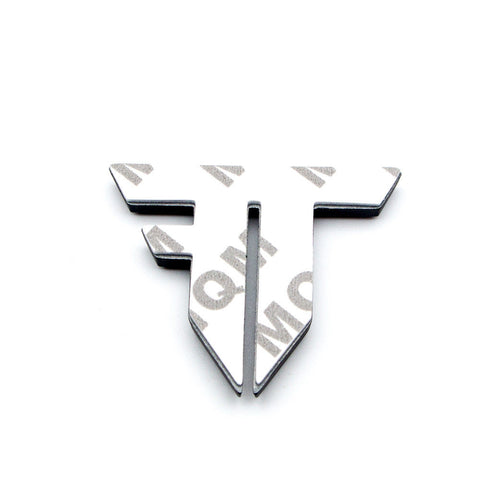 Chrome Metal 3D TF Badge Transformers Logo Emblem Sticker for Chevrolet Car Door Hood Trunk Tailgate Side Fender Decoration