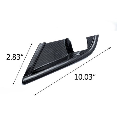 4pcs Carbon Fiber Style / Red Car Inner Door Handle Bowl Cover Trim for Toyota Camry 2018-2024